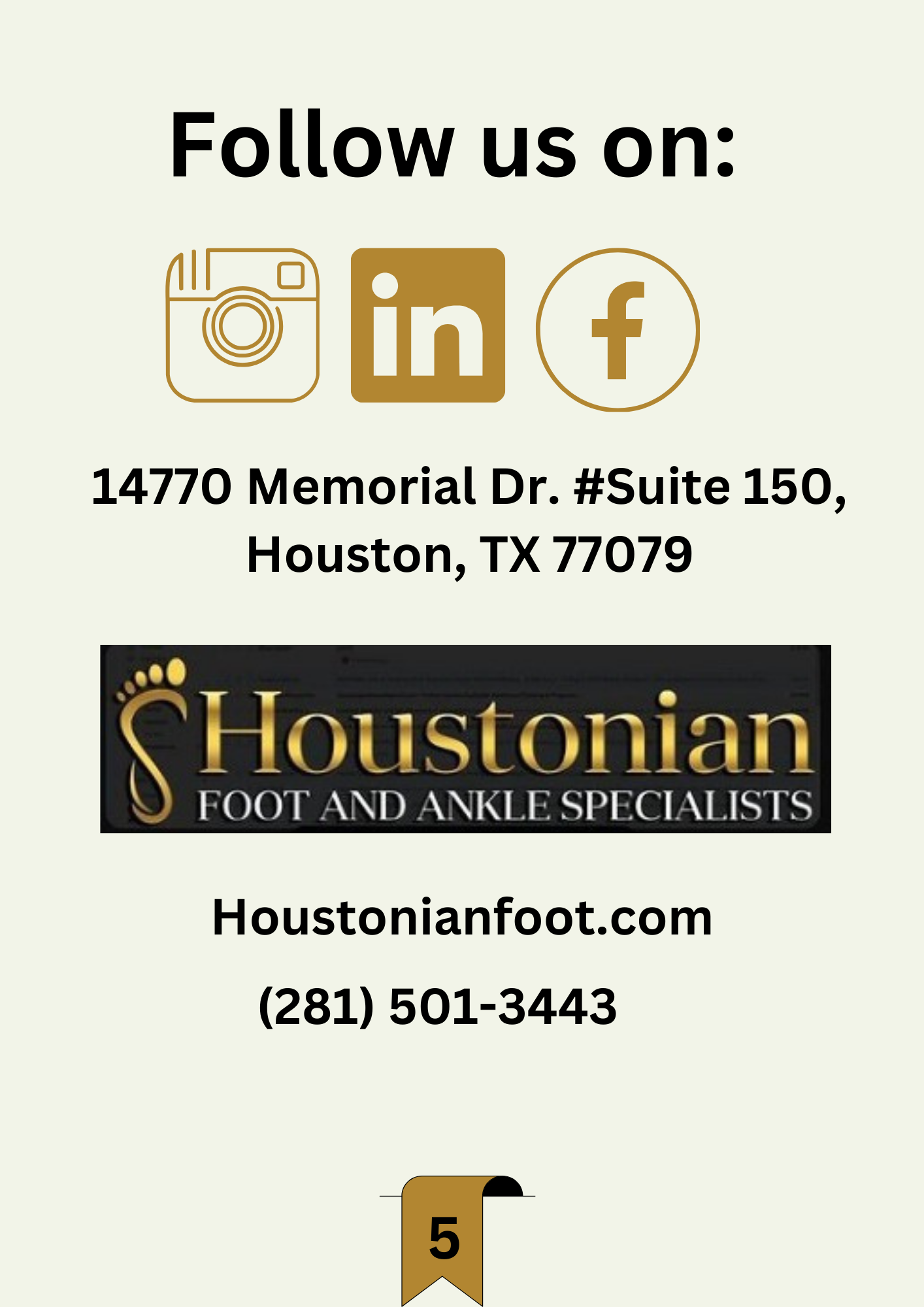 foot doctor Houston TX