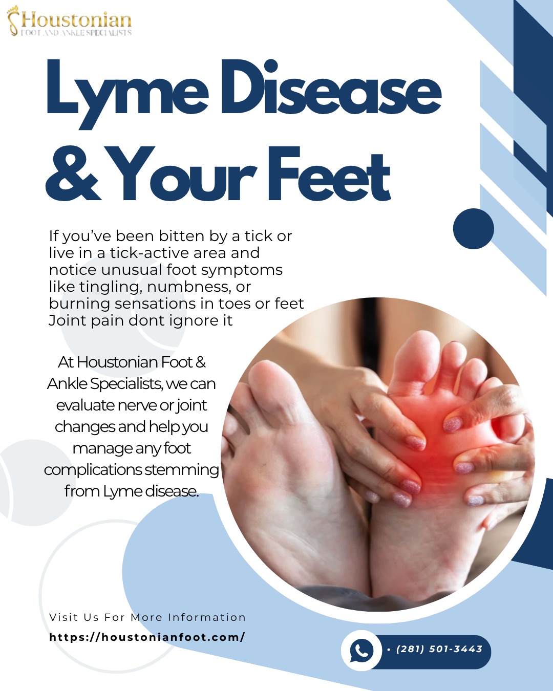 Looking for a family podiatrist in Houston Heights? Get expert care for heel pain, pediatric foot issues, sports injuries, and orthotics in Woodland Heights and Greater Heights.